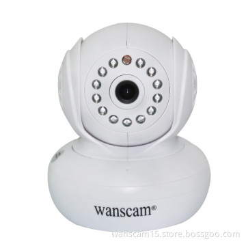 P2P Wireless IP Camera Pan Tilt two-Way Audio Mobile Viewing Infrared Network IP Camera